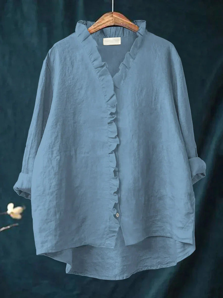 Marta | Blusa Casual con Volantes