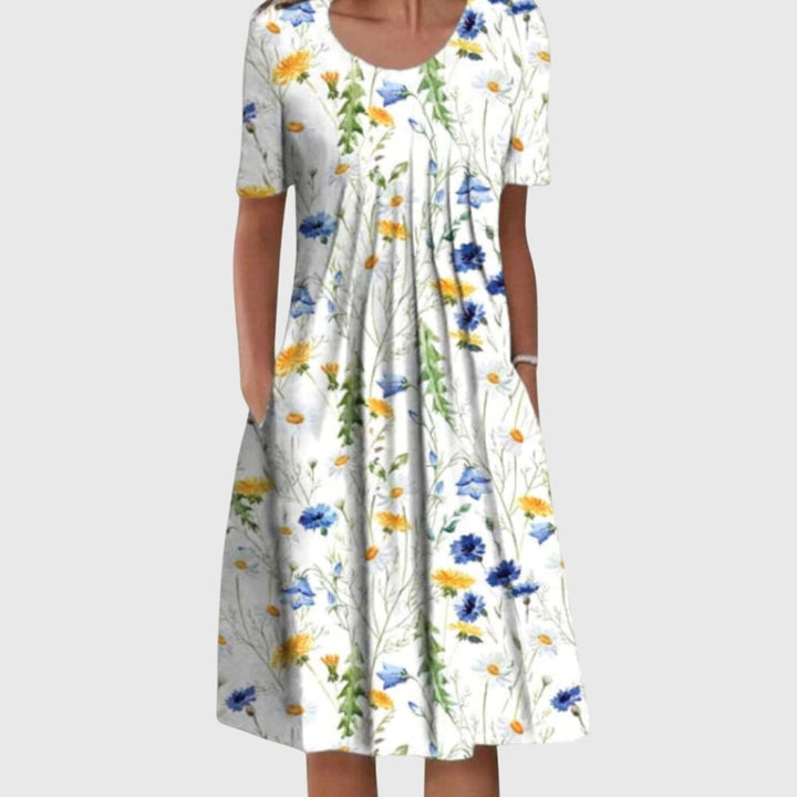 Mary™ | Vestido Midi con Cobertura para el Abdomen