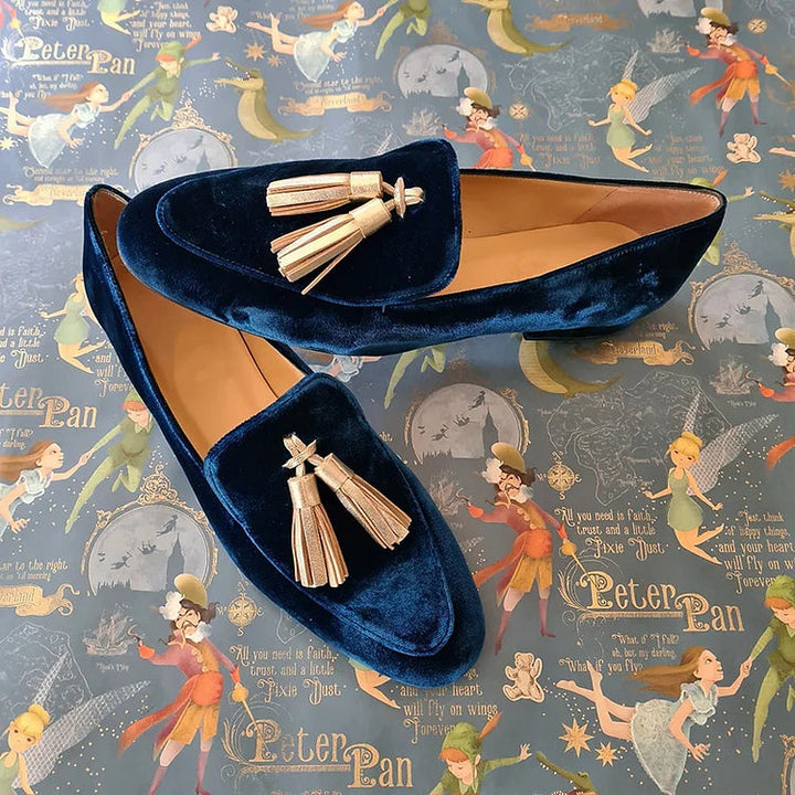 Celestia - Elegantes Mocasines con Detalles de Flecos