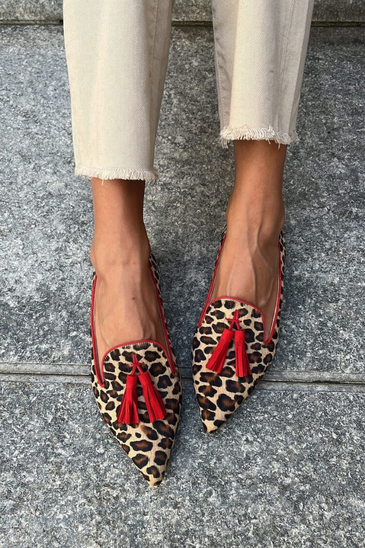 Gelly - Safari Leopard Moccasins