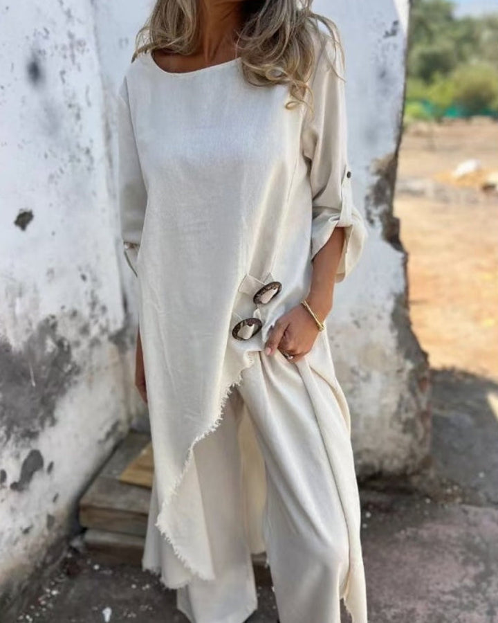 Isabelle | Conjunto de Lino Relajado