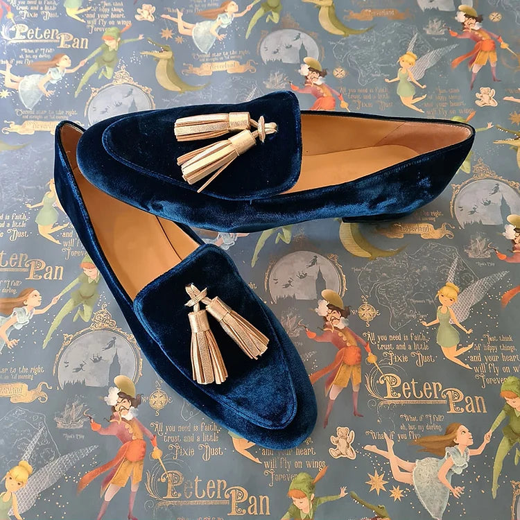 Celestia - Elegantes Mocasines con Detalles de Flecos