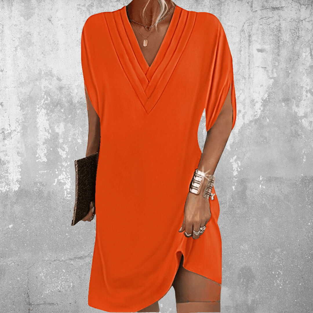 Thalia | Vestido Mini Halagador que Esconde el Abdomen