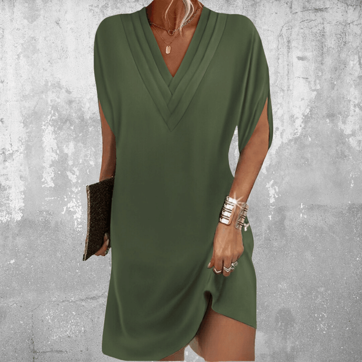Thalia | Vestido Mini Halagador que Esconde el Abdomen