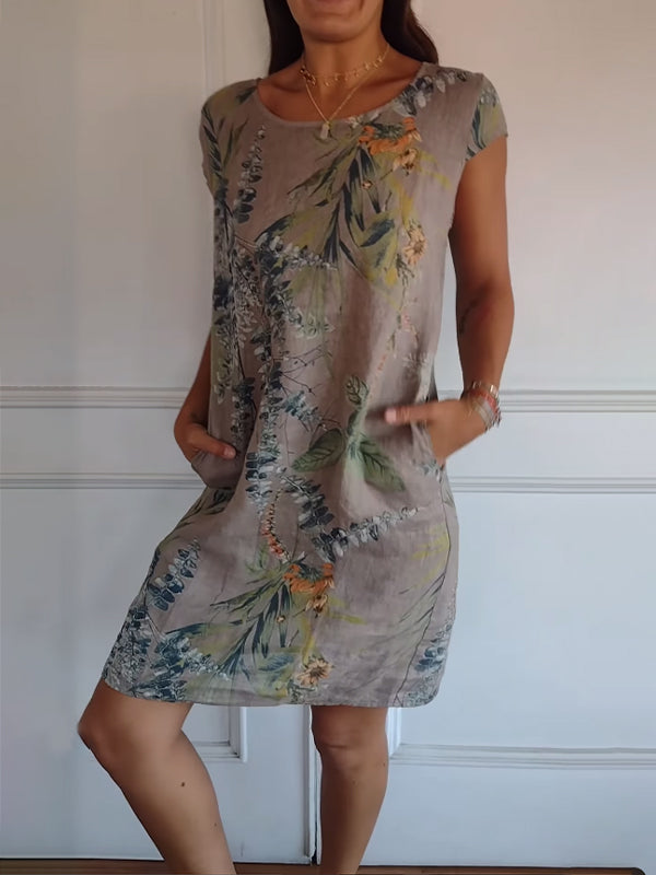 Margot | Vestido de Estampado Botánico