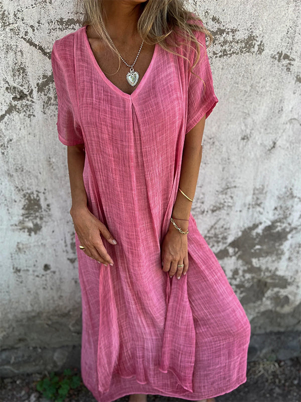 Marta | Vestido de Verano de Lino