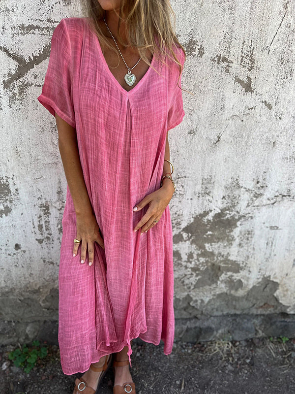Marta | Vestido de Verano de Lino