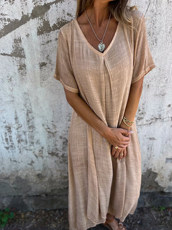 Marta | Vestido de Verano de Lino
