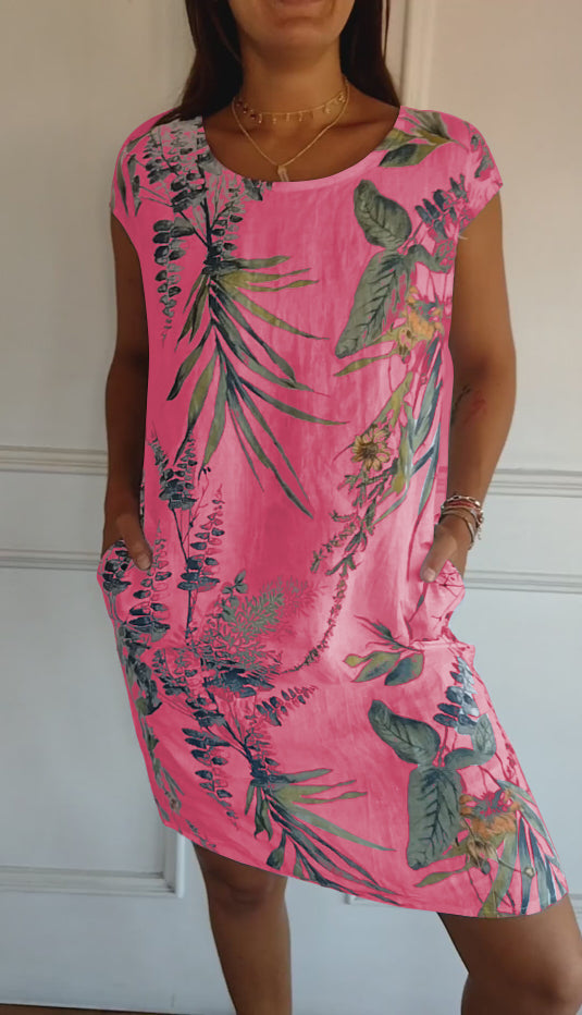 Margot | Vestido de Estampado Botánico