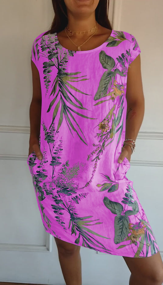 Margot | Vestido de Estampado Botánico