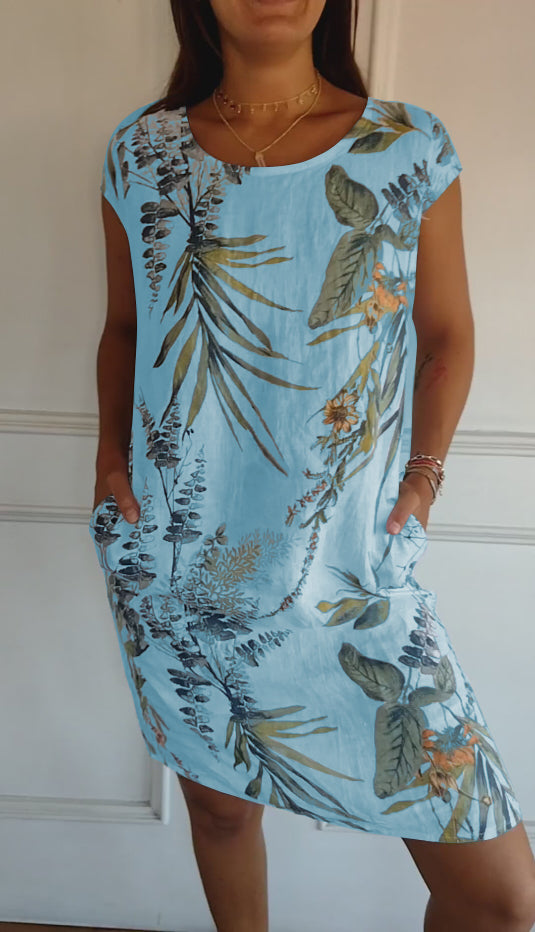 Margot | Vestido de Estampado Botánico