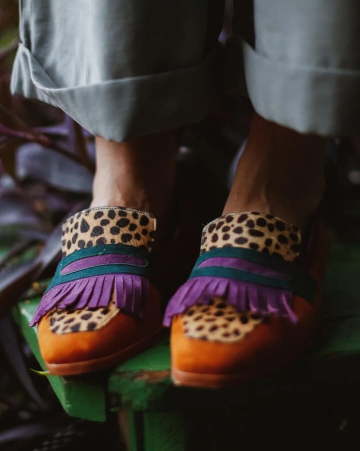 Elowen - Vibrant Safari Moccasins
