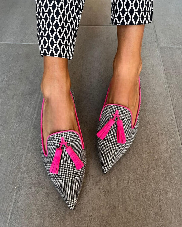 Betty - Mocasines Elegantes con Punta Afila
