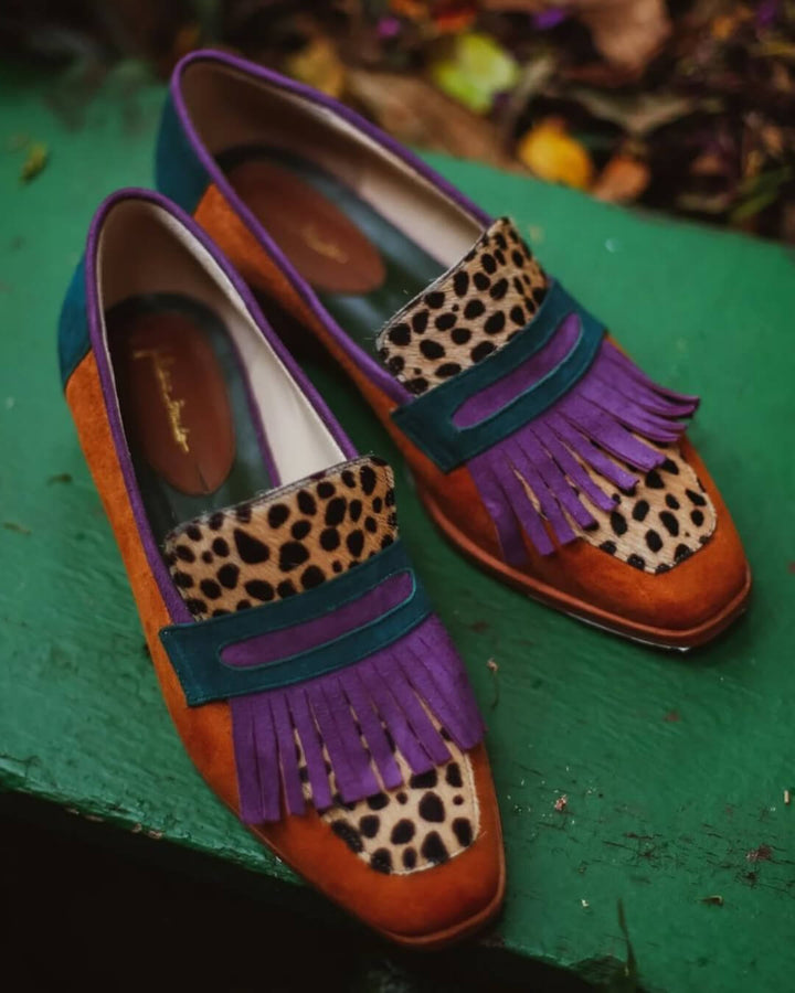 Elowen - Vibrant Safari Moccasins