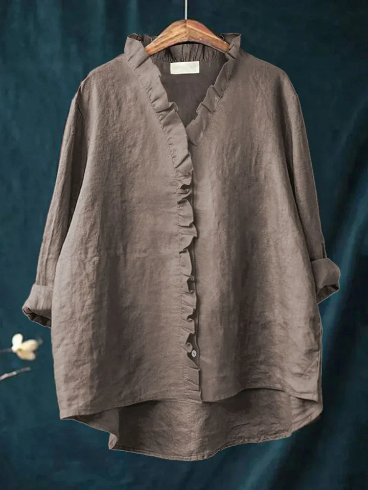Marta | Blusa Casual con Volantes