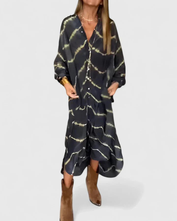 El Vestido Maxi Rayado Julia