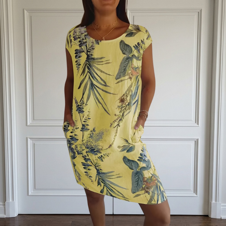 Sunniva | Vestido Mini Charm de Lona