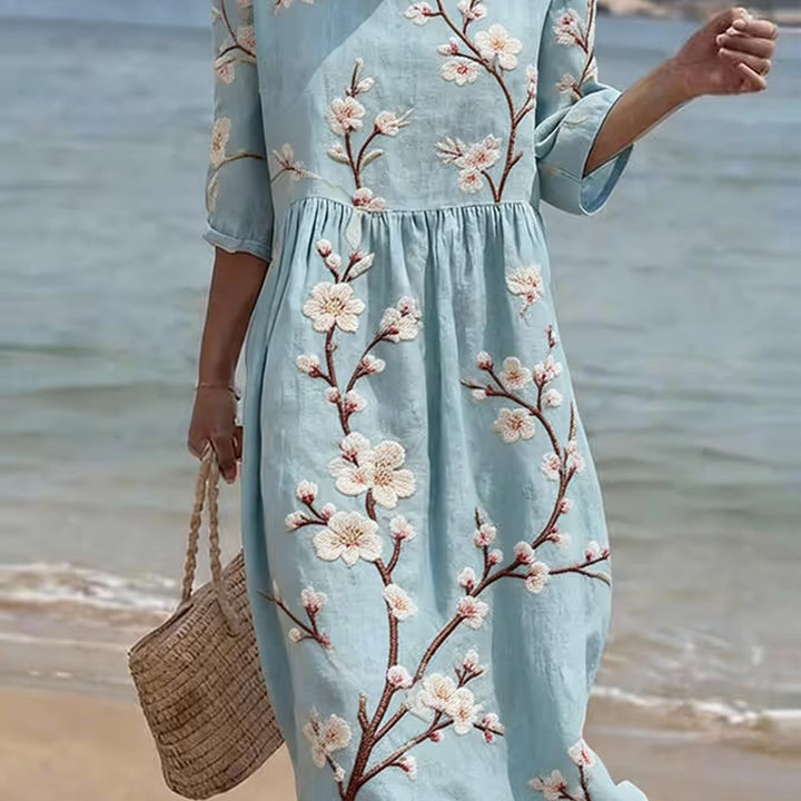 Maya | Vestido Casual de Manga Corta