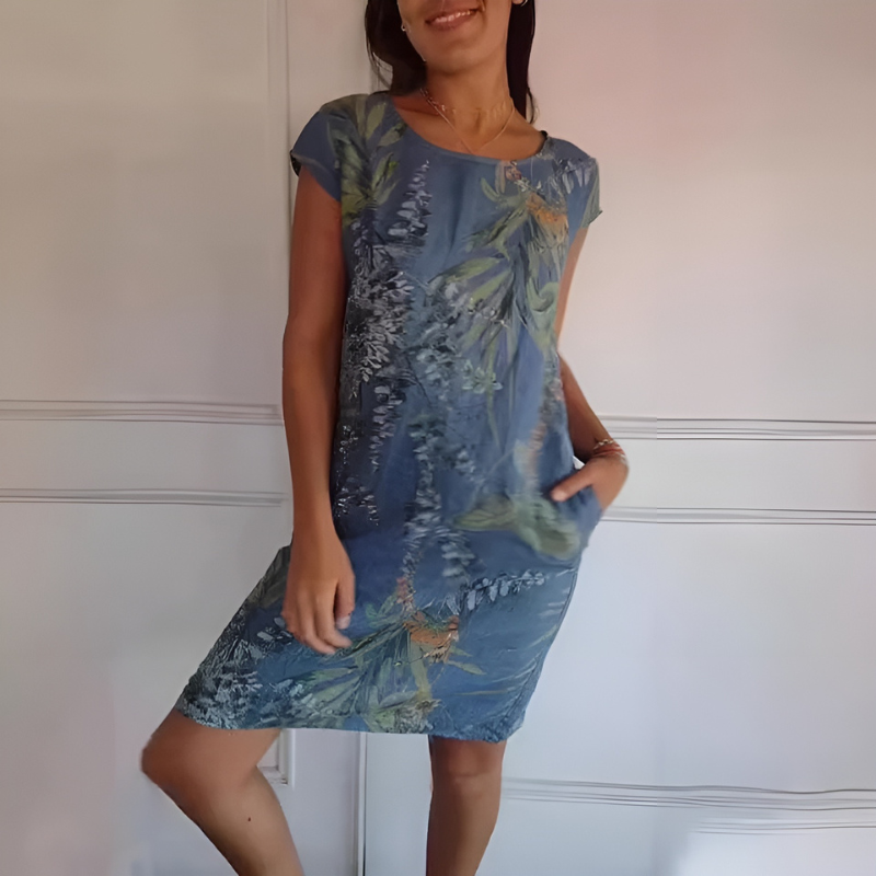 Sunniva | Vestido Mini Charm de Lona