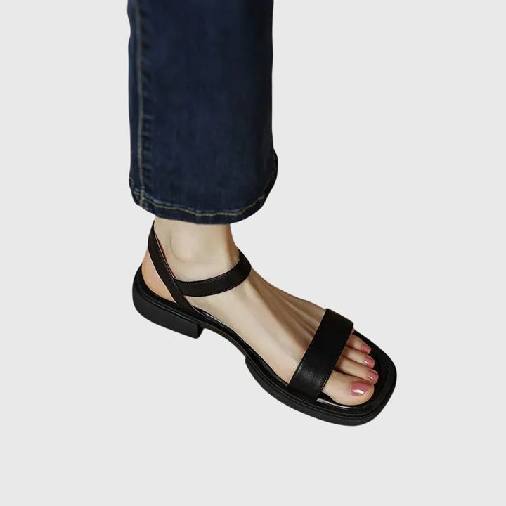 Celestia | Sandalias de Cuero Ortopédicas