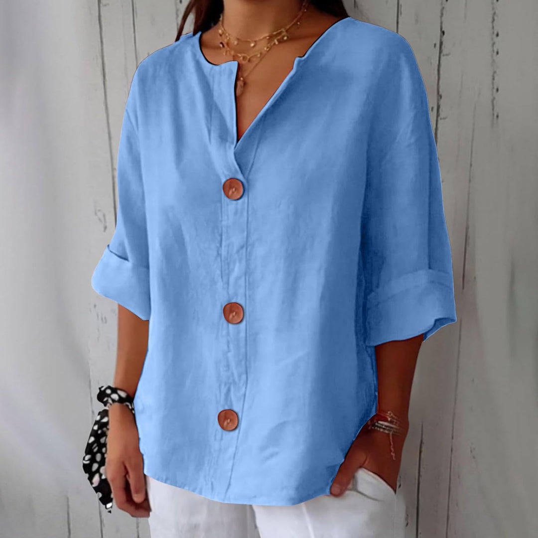 Hazel | Blusa de Verano Holgada