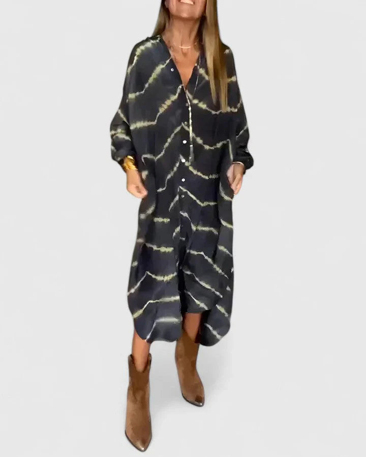 El Vestido Maxi Rayado Julia