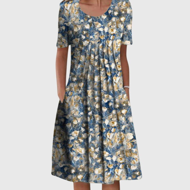 Mary™ | Vestido Midi con Cobertura para el Abdomen