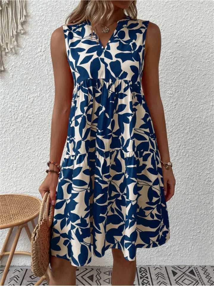 Tasha | Vestido Mini Flowy en Flor