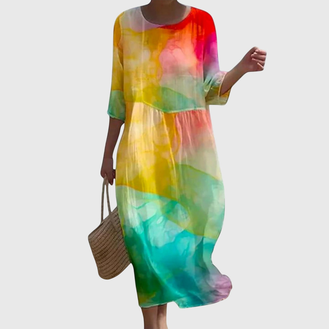 Hayley | Vestido Maxi Floral Estiloso