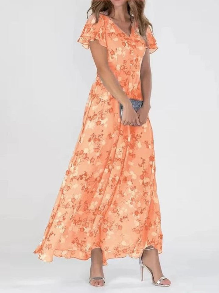 Aurelia | Maxi Vestido Glamuroso que Cubre el Abdomen
