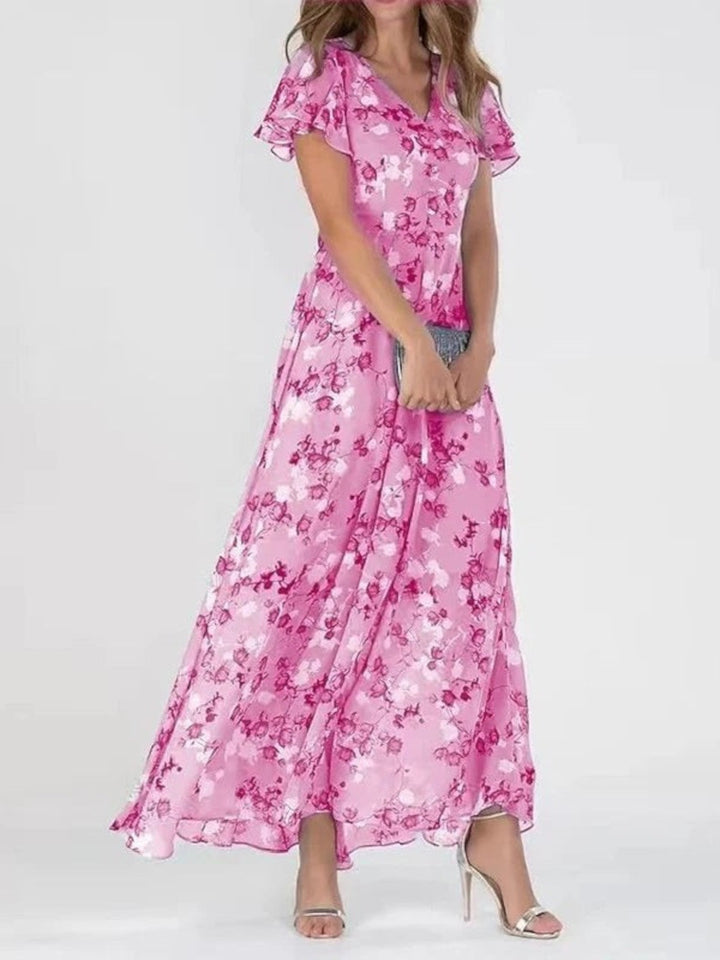 Aurelia | Maxi Vestido Glamuroso que Cubre el Abdomen
