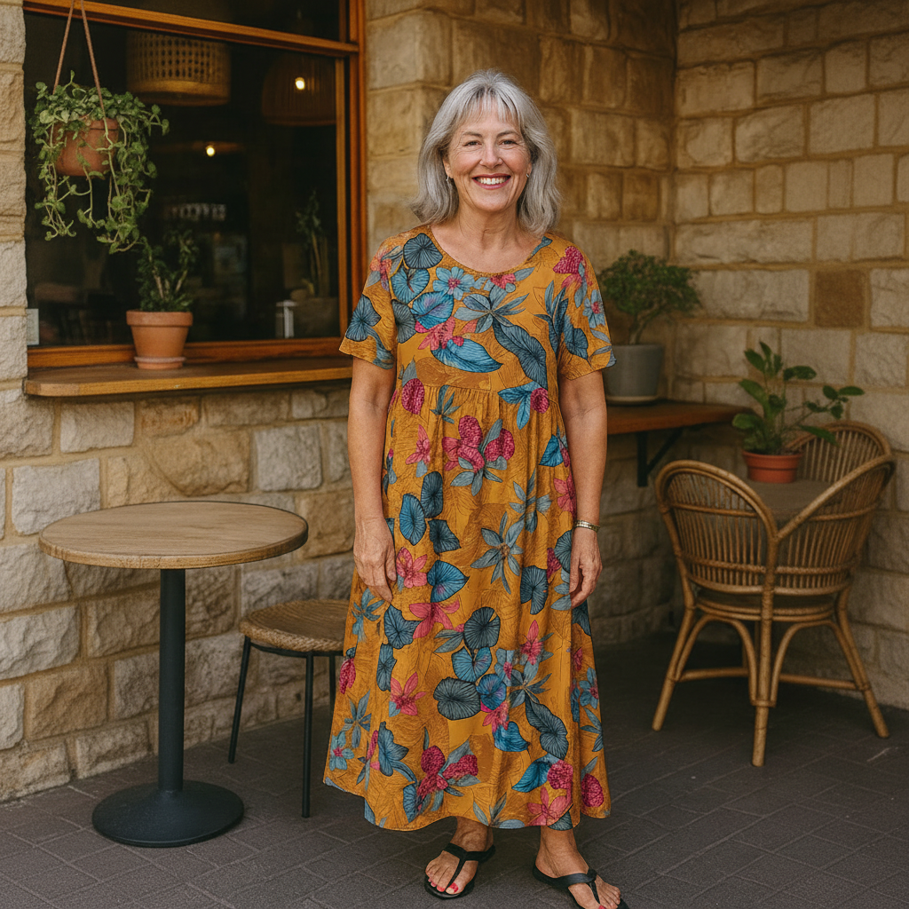 Masie | Vestido Maxi Floral Fresco