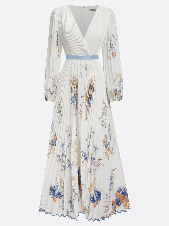 Bristol | Vestido Maxi Bohemio de Parches Florales