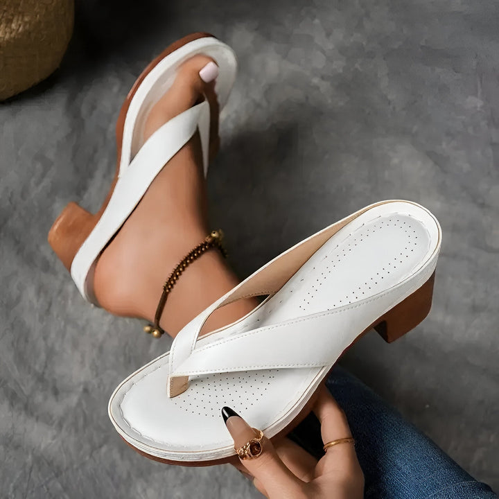 Geneva | Mule Elegante de Tacón Alto
