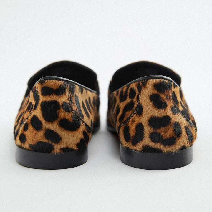 Adrianna - Audacious Leopard Print Loafers