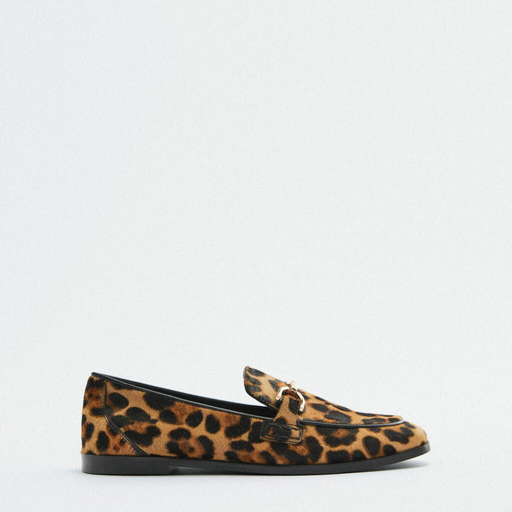 Adrianna - Audacious Leopard Print Loafers