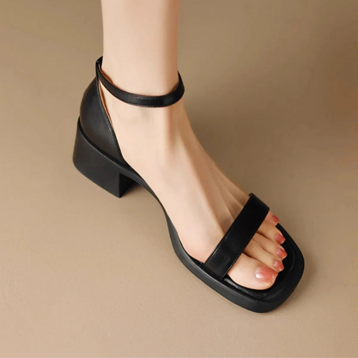Alba | Sandalias de Cuero Vallie