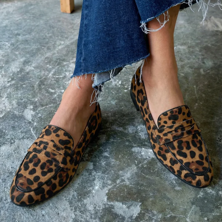 Azariah - Audacious Leopard Print Shoes