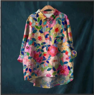 Lorena | Camisa Estampada Elegante