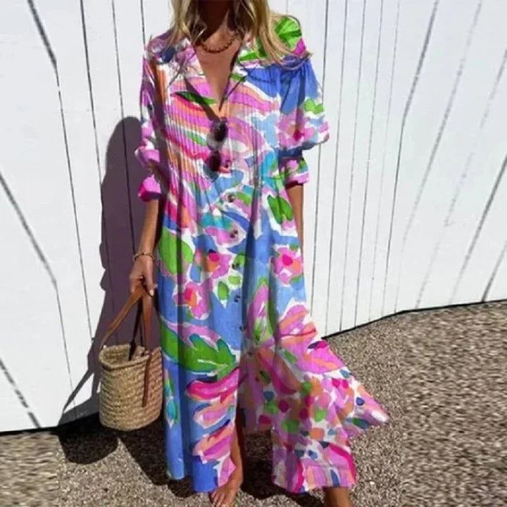 Rimmey | Vestido Midi Boho Beachcomber