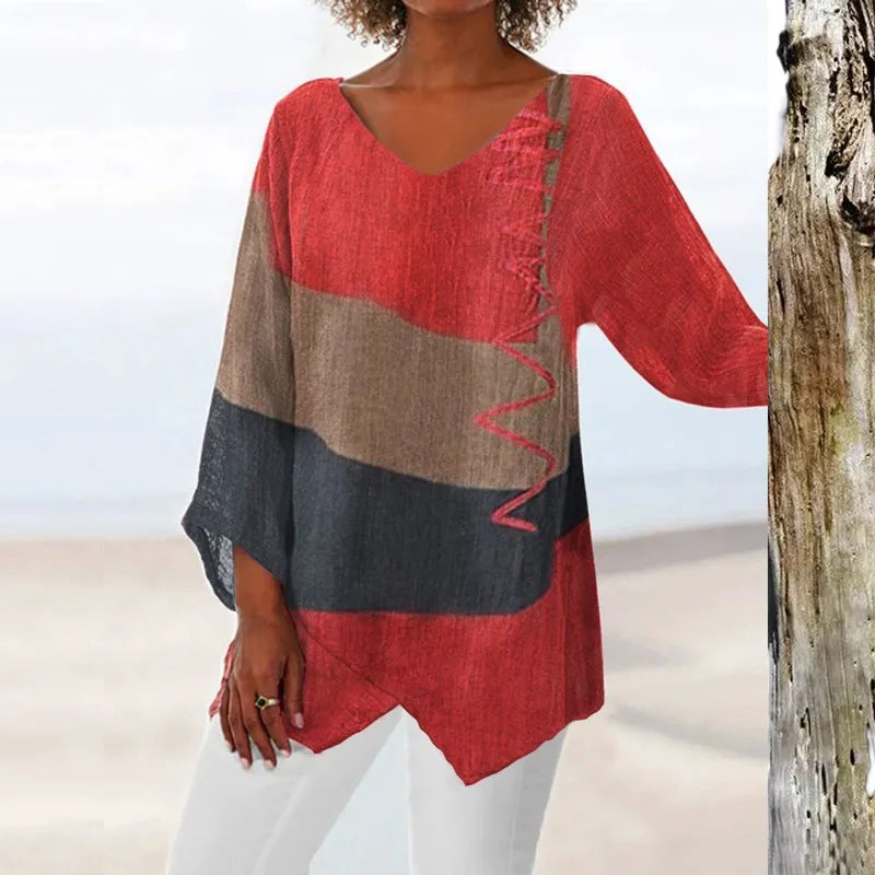 Soraya | Blusa Estampado Retro