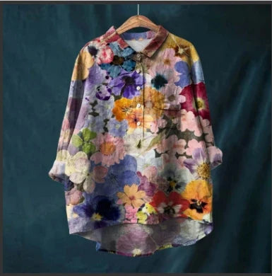 Lorena | Camisa Estampada Elegante