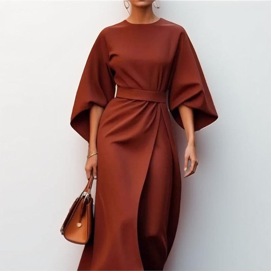 Katarzyna | Vestido Maxi con Manga de Kimono