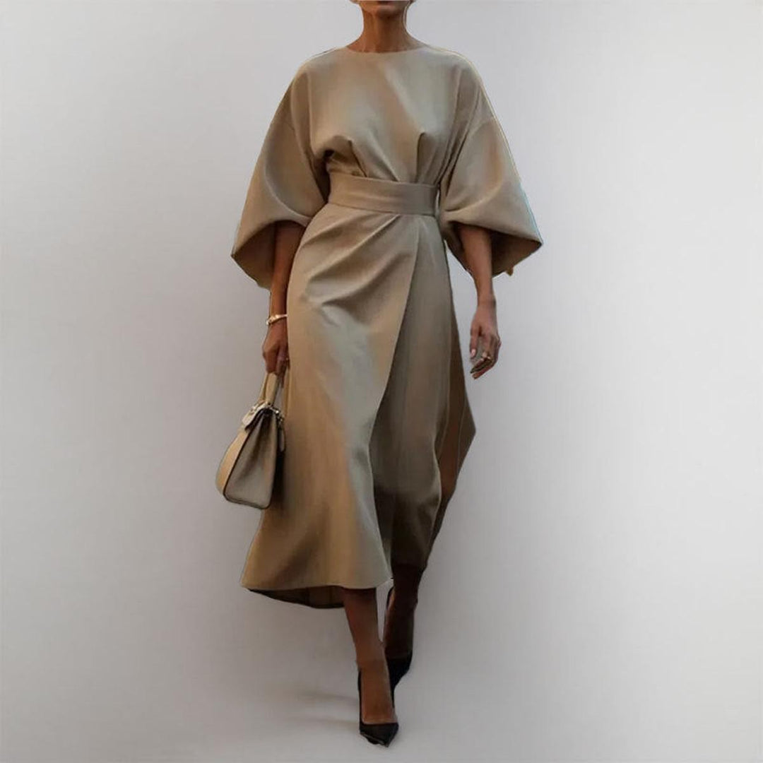 Katarzyna | Vestido Maxi con Manga de Kimono