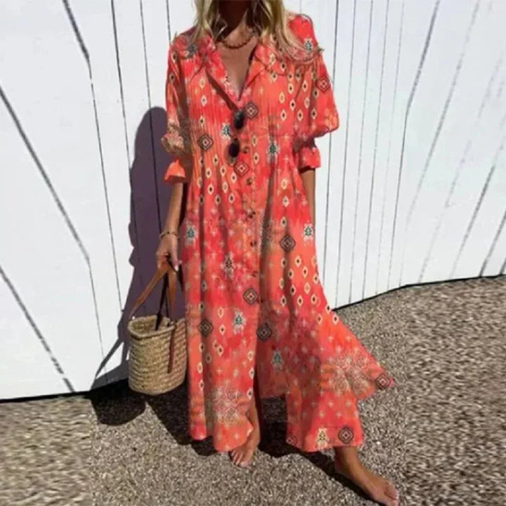 Rimmey | Vestido Midi Boho Beachcomber