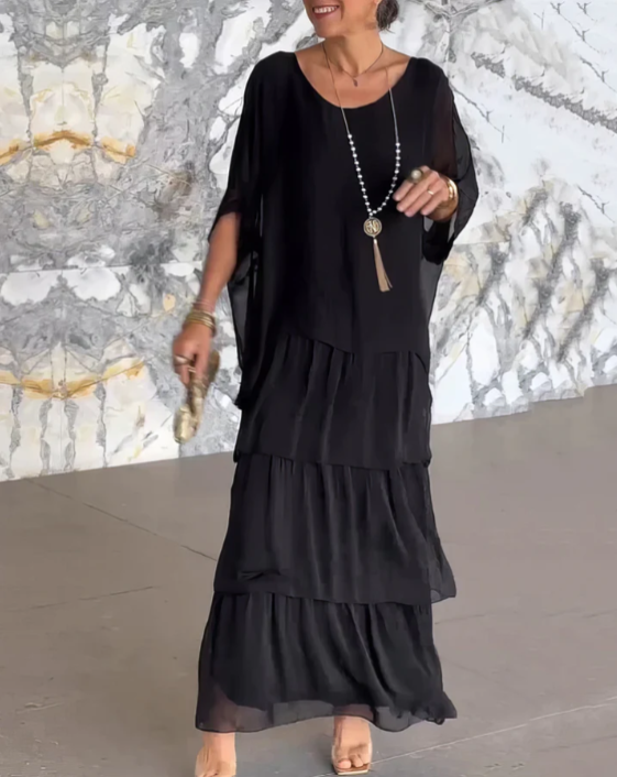 Caroline | Elegante Vestido Maxi Fluido
