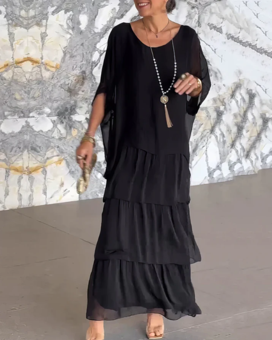 Caroline | Elegante Vestido Maxi Fluido