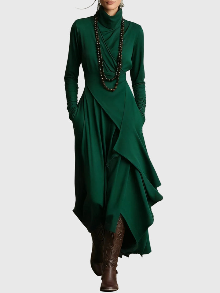Violeta | Vestido Maxi Plisado