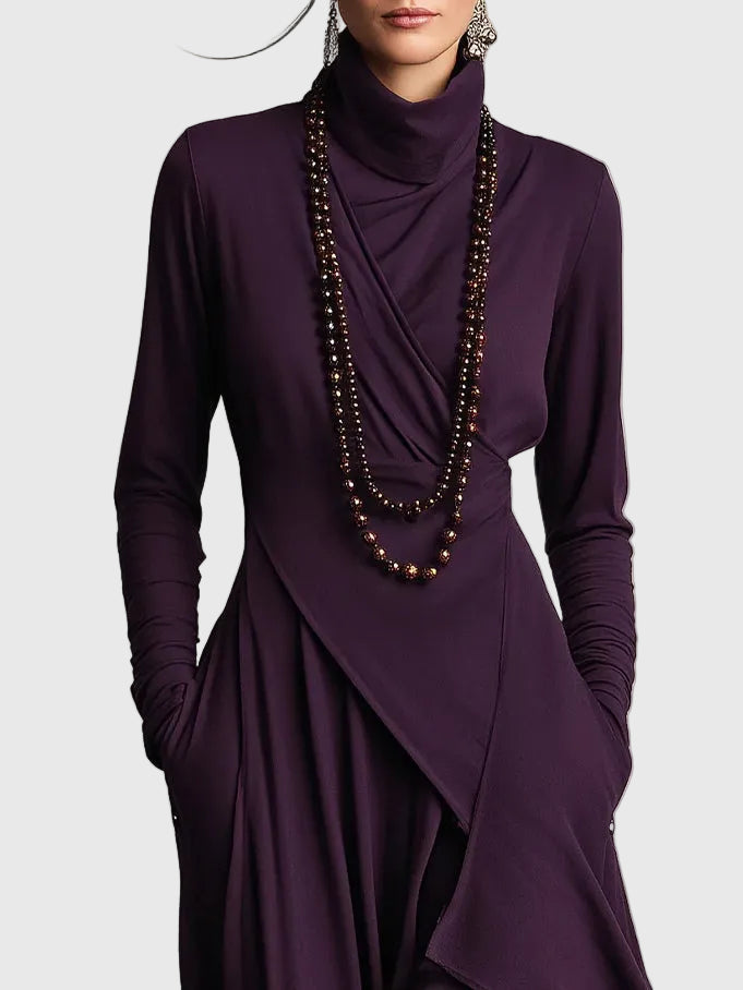 Violeta | Vestido Maxi Plisado