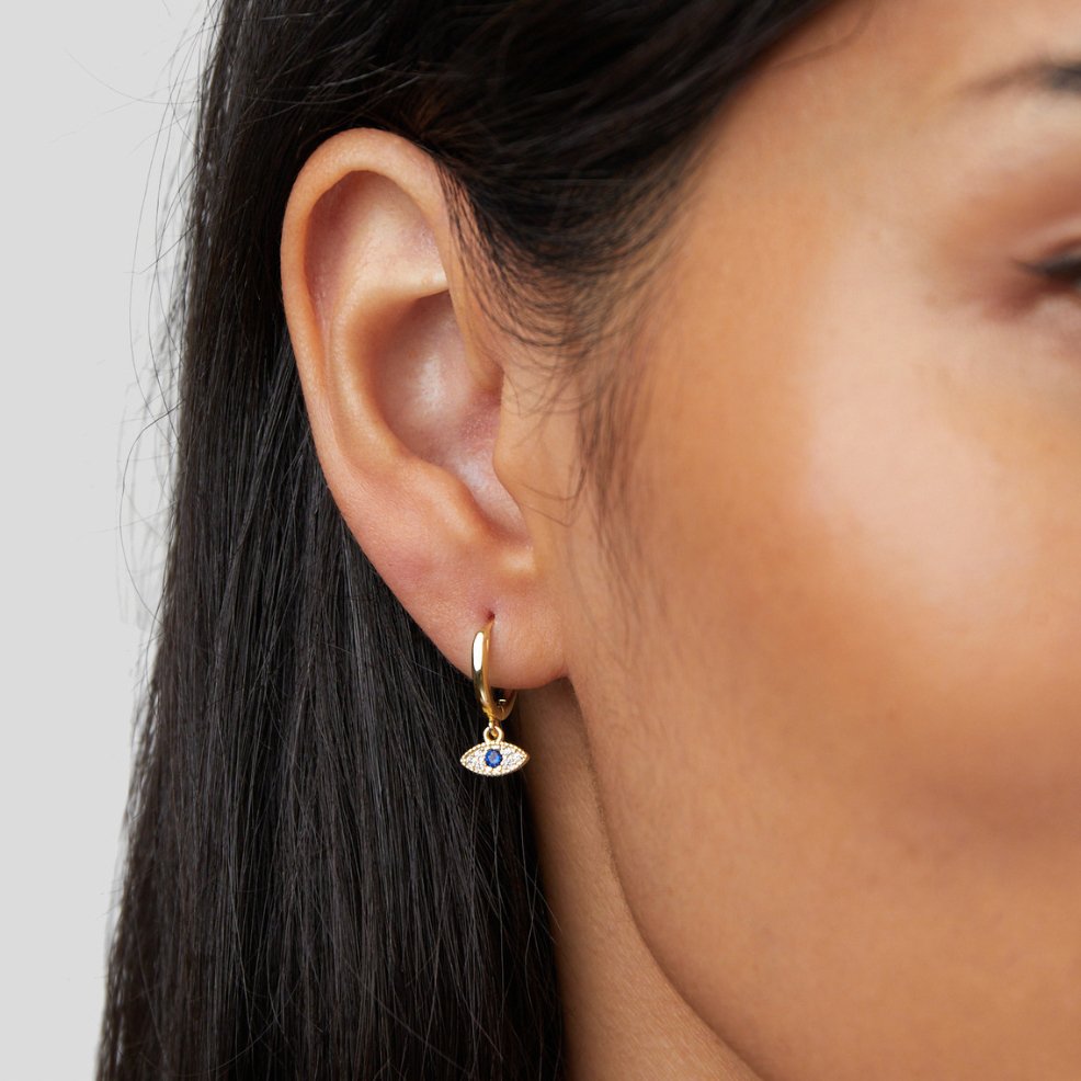 Pendientes de gotas de ojos